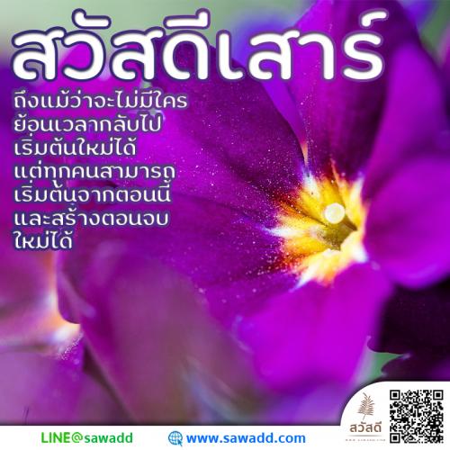 สวัสดี สวัสดีวันเสาร์ดอกไม้ sawadd 014